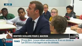 Président Magnien ! : Rentrée scolaire pour Emmanuel Macron - 04/09