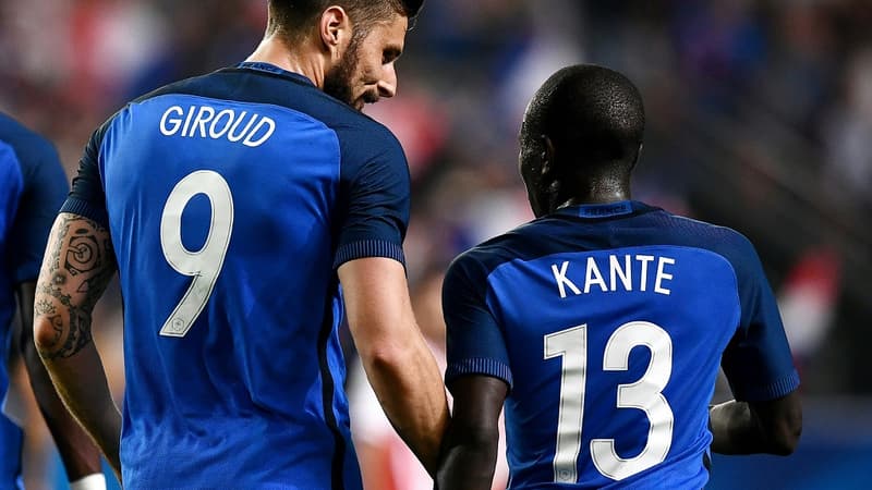 Giroud et Kanté