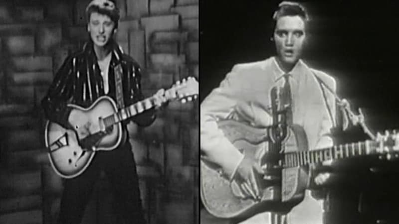 Avant de devenir lui-même l'idole des jeunes, l'idole de Johnny était Elvis Presley.