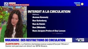 Flamme olympique à Mulhouse: des restrictions de circulation