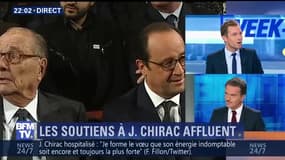 Jacques Chirac est hospitalisé pour une infection pulmonaire (1/2)