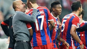 Pep Guardiola félicite Jérôme Boateng
