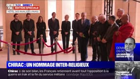 Hommage populaire rendu à Jacques Chirac: la cérémonie inter-religieuse débute aux Invalides