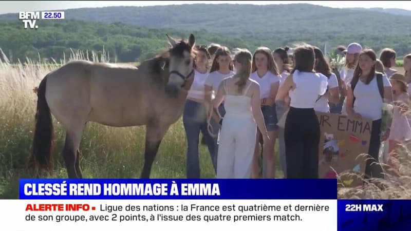 Dans le village de Clessé, les habitants rendent hommage à Emma, l'adolescente tuée par son petit-ami
