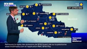 Météo Nord-Pas-de-Calais: du soleil ce jeudi, jusqu'à 15°C à Calais et 24°C à Douai