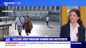 Leclerc veut pouvoir vendre des autotests - 29/01