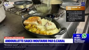 Un chef, une recette: andouillette sauce moutarde par Olivier Canal