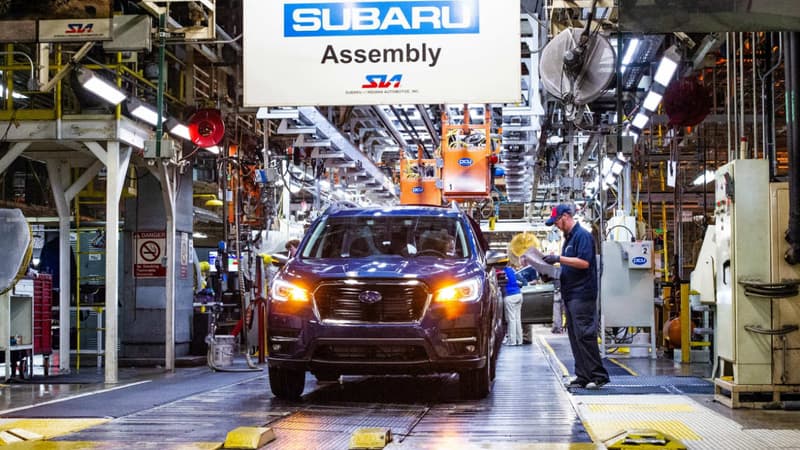 Un bug sur une ligne de code et les robots-soudeurs ont oublié des étapes importantes de l'assemblage du SUV Subaru Ascent.