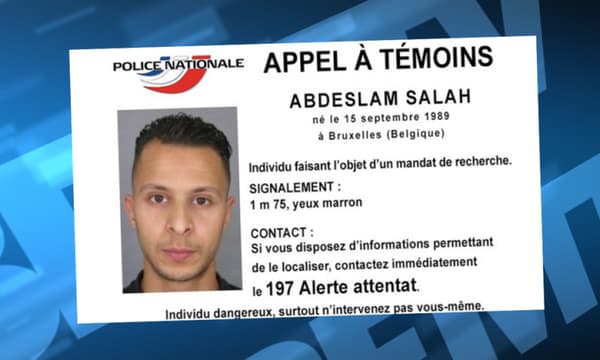 Salah Abdeslam, soupçonné d'être impliqué dans les attentats de Paris, est activement recherché. Salah Abdeslam, soupçonné d'être impliqué dans les attentats de Paris, est activement recherché.