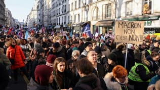 Manifestation contre la réforme des retraites, le 21 janvier 2023 à Paris