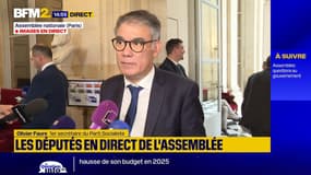 Olivier Faure, sur le gel des budgets: "C'est l'exemplarité minimale"