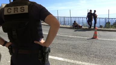 Des policiers ont été déployés à Menton pour faire face au risque d'afflux de migrants dans les prochains jours