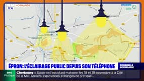 Calvados: à Épron, les habitants pilotent les lampadaires depuis leur téléphone portable