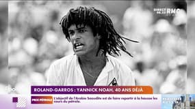 Roland-Garros : Yannick Noah, 40 ans déjà 