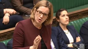 La ministre de l'intérieur britannique, Amber Rudd, démissionne