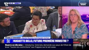 Danielle Simonnet: "Il aurait été plus pertinent de réunir l'ensemble des députés du NFP" pour décider d'un Premier ministre