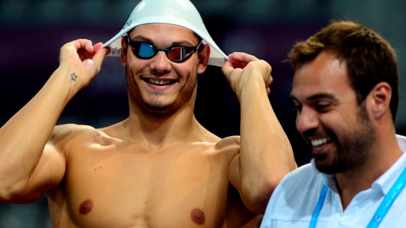 Florent Manaudou et Romain Barnier