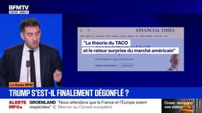 Le Radar BFM - Donald Trump s’est-il finalement dégonflé? 