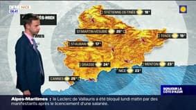 Météo Côte d’Azur: du soleil malgré un ciel voilé toute la journée