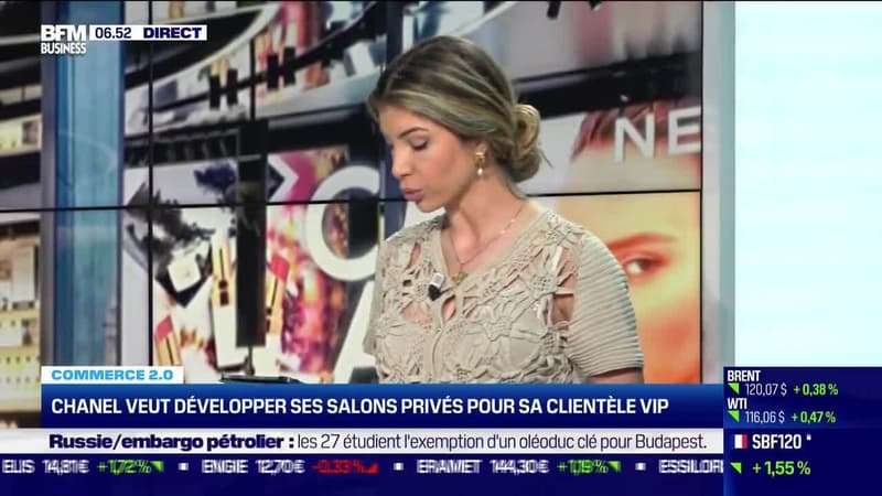 Commerce 2.0 : Chanel veut développer ses salons privés pour sa clientèle VIP, par Noémie Wira - 30/05