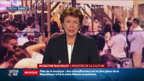 Fête de la musique: la ministre de la Culture s'attendait "aux débordements"