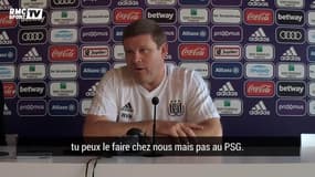 PSG : Le coach d'Anderlecht pense à l'impasse
