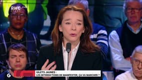 Acte 19 des Gilets jaunes  : "On est dans une société où les gens ne comprennent pas l'intérêt commun ! L'intérêt commun aujourd'hui, c'est de rétablir l'ordre !" Marie-Anne Soubré