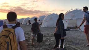 Extrait du documentaire "FYRE : Le meilleur festival qui n'a jamais eu lieu" sorti en 2018 sur Netflix.