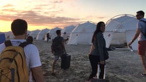 Extrait du documentaire "FYRE : Le meilleur festival qui n'a jamais eu lieu" sorti en 2018 sur Netflix.