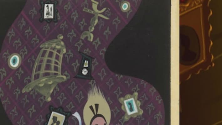 Des dessins du film "Alice au pays des merveilles" seront présentés à l'exposition. 