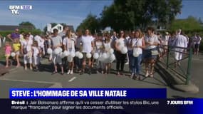 Plus de 200 personnes ont rendu hommage à Steve Maia Caniço lors d'une marche blanche à Treillières