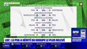 Ligue des Champions: un groupe relevé pour le PSG