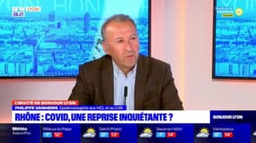 Covid-19: l'épidémiologiste Philippe Vanhems fait le point sur la situation aux HCL o