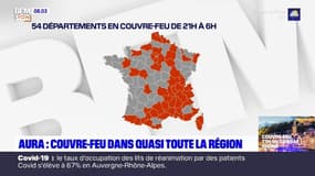 Couvre-feu étendu en Auvergne-Rhône-Alpes: "il était temps de le faire" pour l'URPS Médecins libéraux