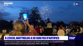 Nord: des centaines de personnes réunies à Wattrelos pour le feu d'artifice