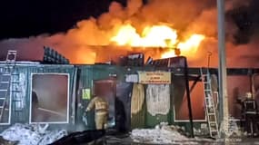 Un incendie a fait 22 morts ce samedi 24 décembre 2022 en Russie.
