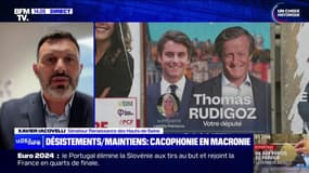 "Nos candidats ont pris leurs responsabilités": Xavier Iacovelli, sénateur Renaissance, réagit à quelques heures de la fin des candidatures pour le second tour