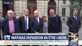 Reporters sans Frontières: Mathias Depardon "devrait arriver ce soir à Paris"