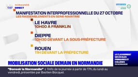 Normandie: nouvelle journée de grève interprofessionnelle ce jeudi
