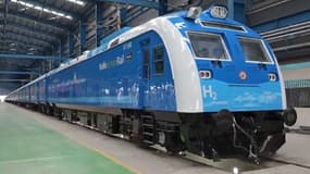 Le premier train à hydrogène en Inde