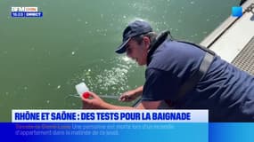 Rhône et Saône : des tests pour la baignade