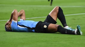 Blessé lors du choc contre le Brésil en quart de finale de la Copa America, l'Uruguayen Ronald Araujo a dû laisser sa place à Giménez dès la 33e minute.