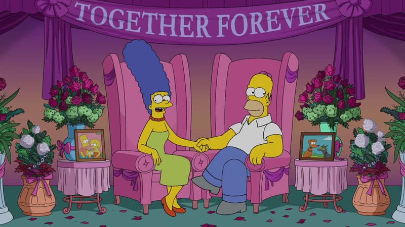 Homer et Marge Simpson ne vont pas divorcer