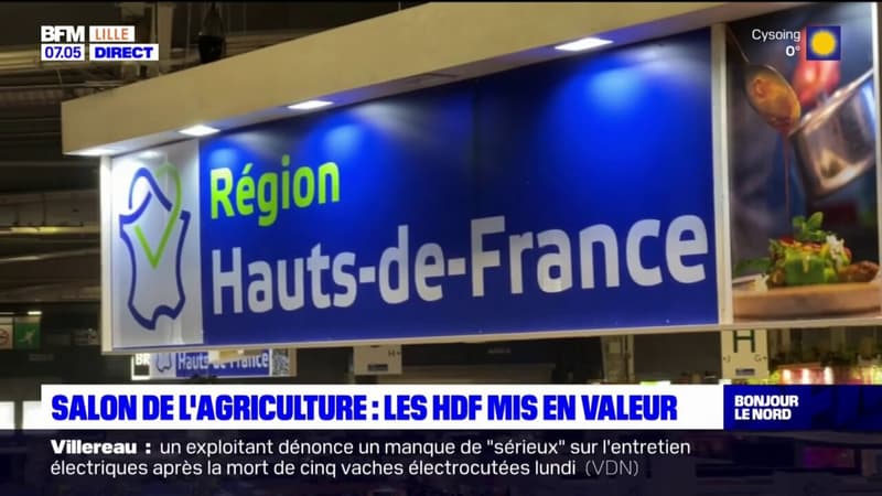 Salon de l'agriculture: la région des Hauts-de-France mise en valeur