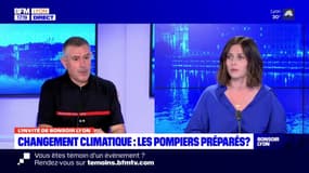 Comment les pompiers du Rhône abordent le changement climatique?