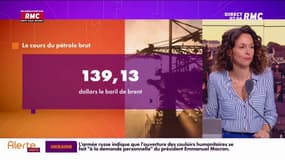 Pétrole : le baril de Brent frôle les 140 dollars