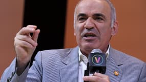 Garry Kasparov à Paris, le 17 juin 2022
