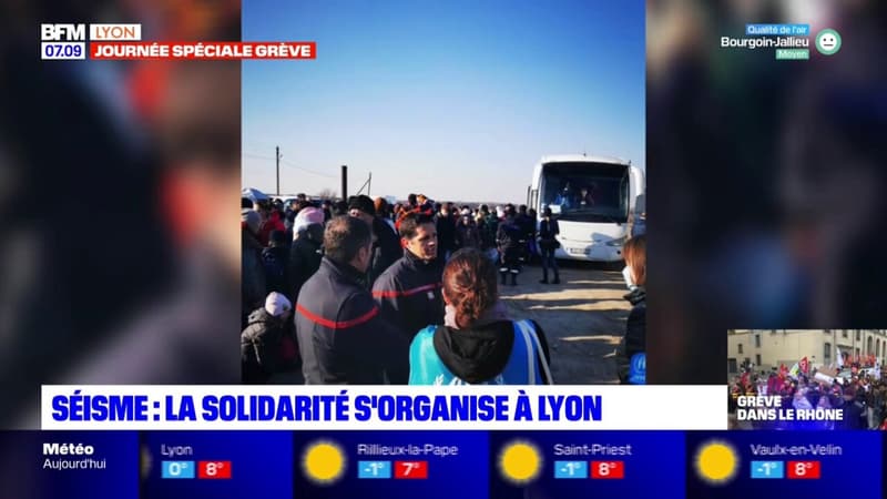 Séisme en Turquie: l'aide s'organise à Lyon