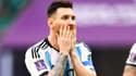 Lionel Messi dépité avec l'Argentine face à l'Arabie saoudite, 22 novembre 2022