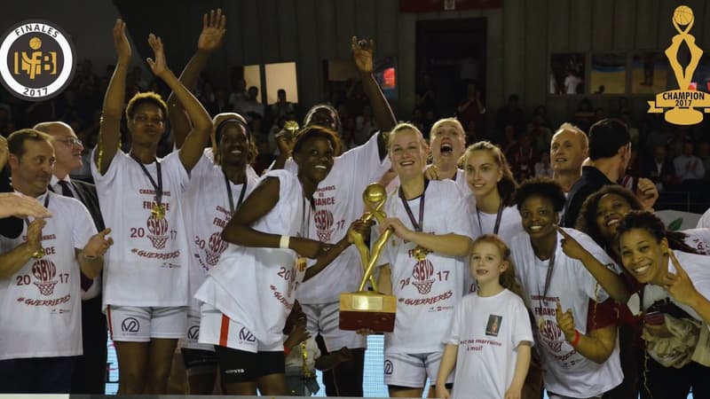 Les joueuses de Villeneuve-d'Ascq championnes de France